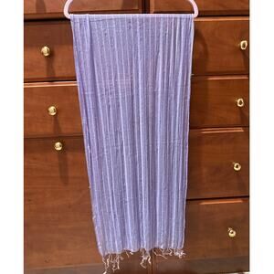 Mantilla Veil Chailna Scarf with Fringes